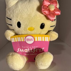 Hello Kitty Build-A-Bear Smallfrys Box with Pink and Yellow Design